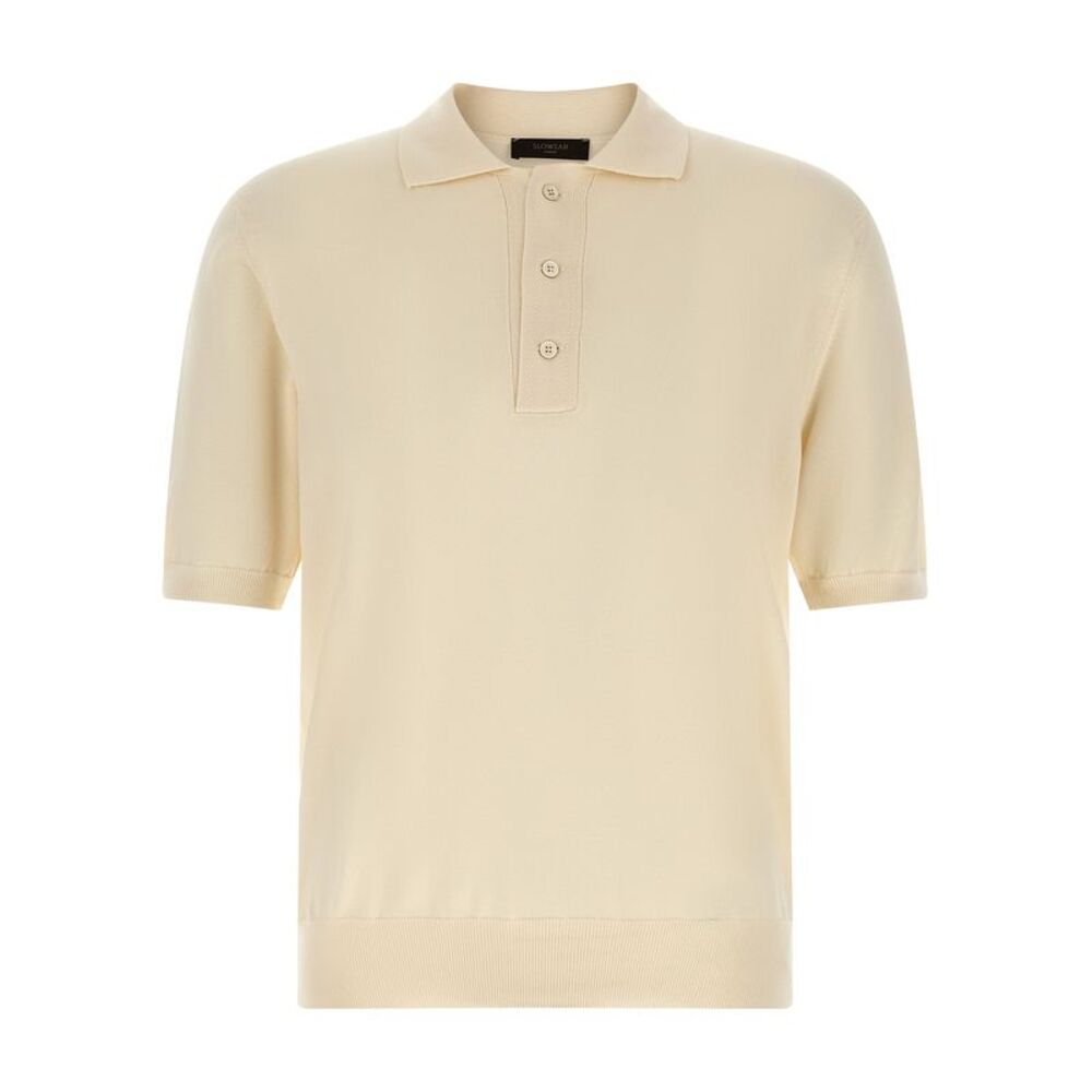 Zanone Men Cotton Knit Polo Shirt